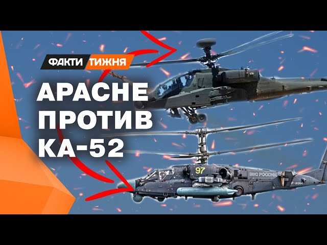 ⁣Американский Apache и российский Ка-52: что будет, когда они встретятся в небе