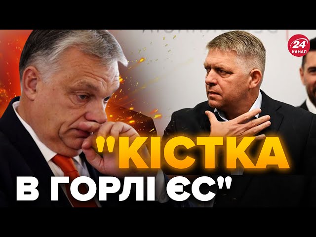 ⁣Потужний ляпас Орбану від ЄС! Що задумав із Фіцо? / ВІДВЕРТО про позицію Угорщини і Словаччини