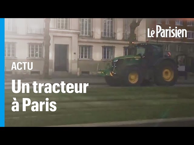 Les agriculteurs menacent de « se rapprocher de Paris », un tracteur évacué par la police