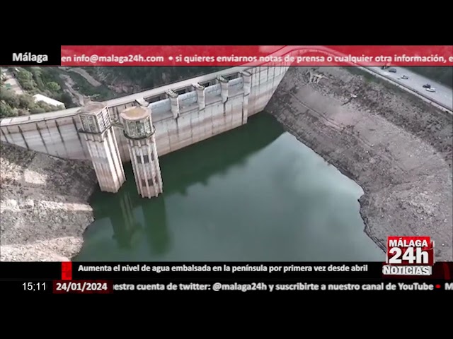 Noticia - Aumenta el nivel de agua embalsada en la península