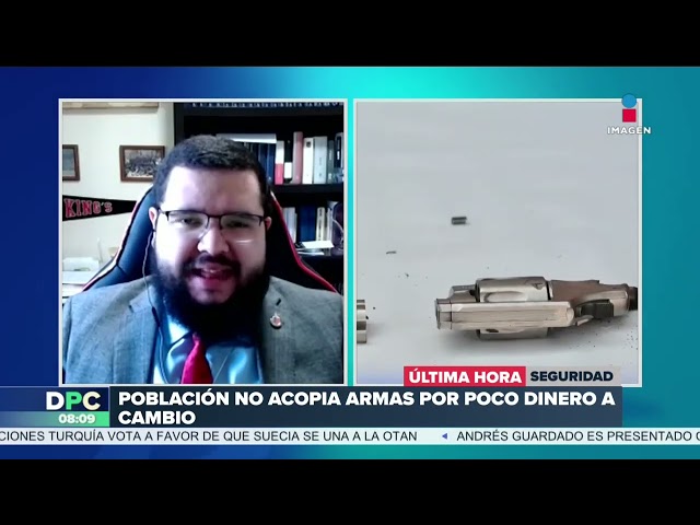 Baja interés por acopio de armas al Ejército en México | DPC con Nacho Lozano