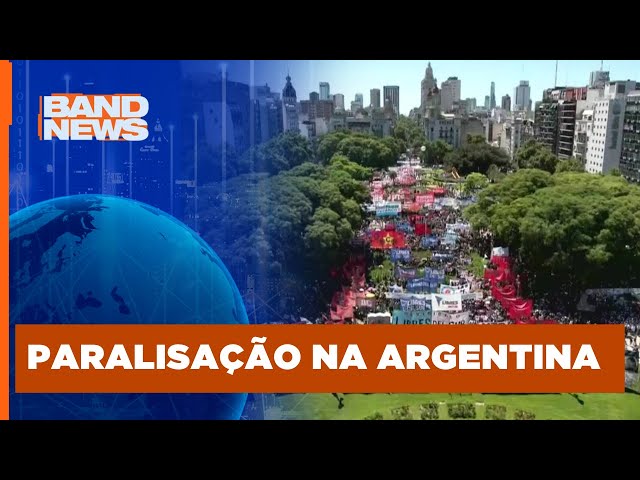 Trabalhadores saem às ruas em greve geral | BandNews TV