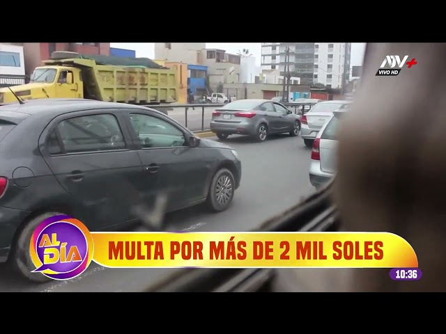 Panamericana Sur: Aplicarán multas por más de S/2 mil por exceso de velocidad