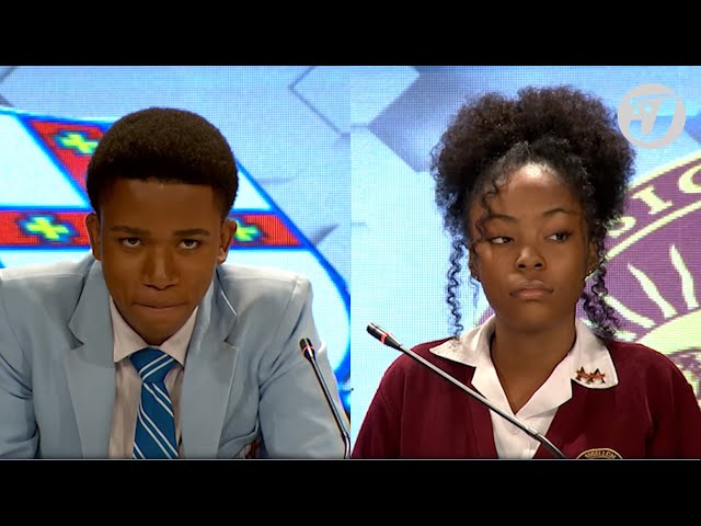 St. George's College vs Wolmer's Girls' School | TVJ Schools' Challenge Quiz 202