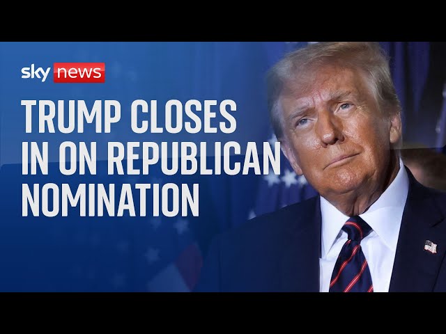 Donald Trump closes in on Republican nomination but Nikki Haley says it's 'far from over&#