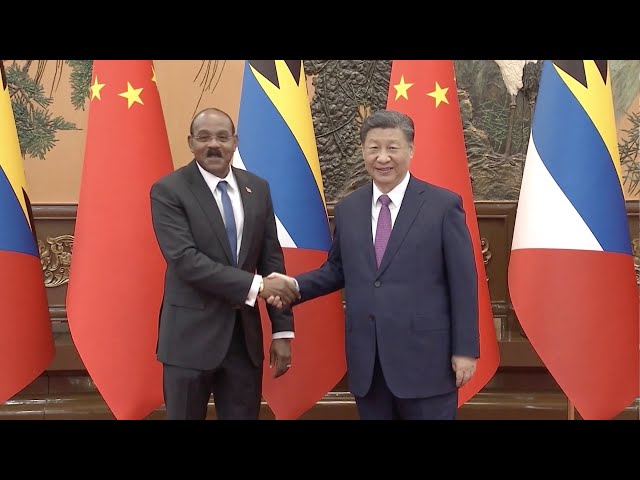 China is willing to enhance synergy of development strategies with Antigua and Barbuda