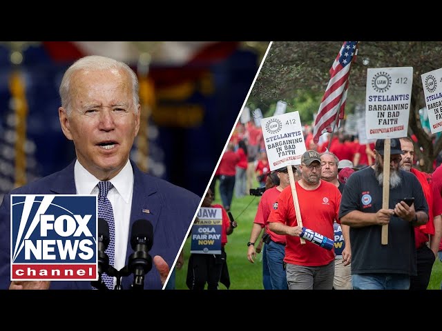 Live: Biden endorsed by UAW for 2024 election