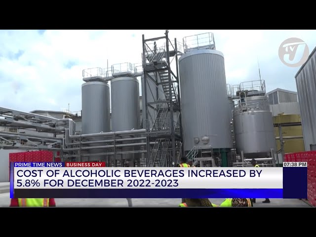 Cost of Alcoholic Beverages Increased by 5.8% for December 2022-2013 | TVJ Business Day