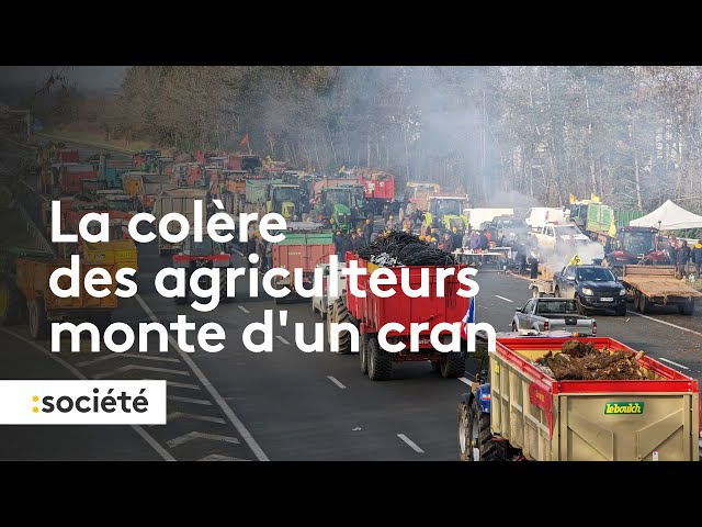 A Agen, la colère des agriculteurs monte d'un cran