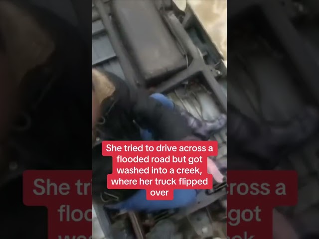 Driver spends 15 hours trapped on truck in California