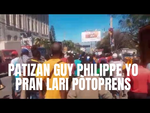 Urgent! Patizan Guy Philippe yo pran Lari Pòtoprens Jounen 24 Janvier 2024 la