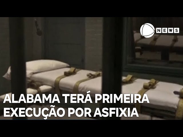 Alabama terá primeira execução por asfixia com nitrogênio