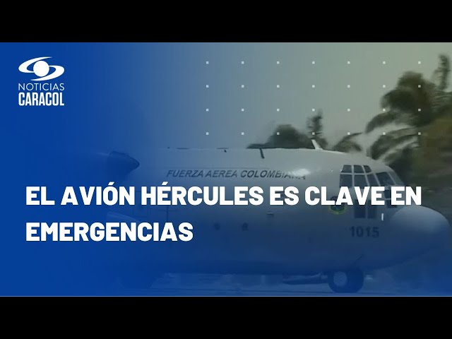 ¿Por qué no se está usando el avión Hércules en los incendios en Colombia?