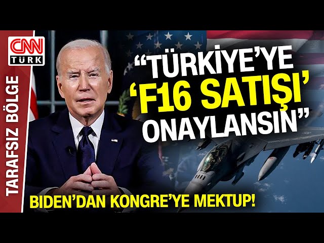 ABD'nin F16 Satışında Sıcak Gelişme! Joe Biden'dan Kongre'ye "F-16" Mektubu