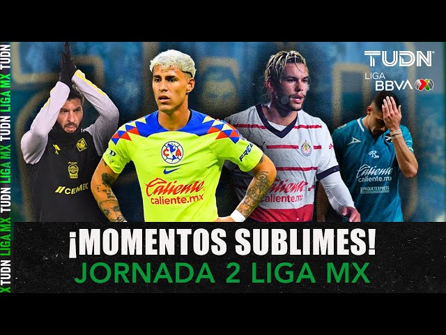  Los MOMENTOS SUBLIMES de la jornada 2 | Clausura 2024 - Liga Mx | TUDN