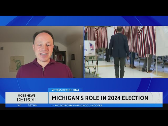 What will be Michigan's role in the 2024 presidential election?