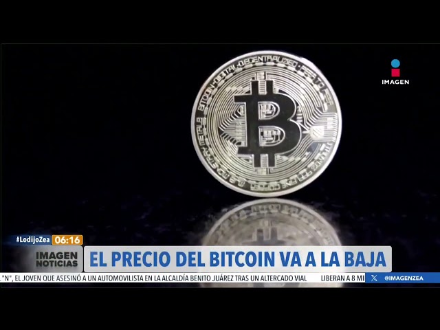 El precio del bitcoin va a la baja