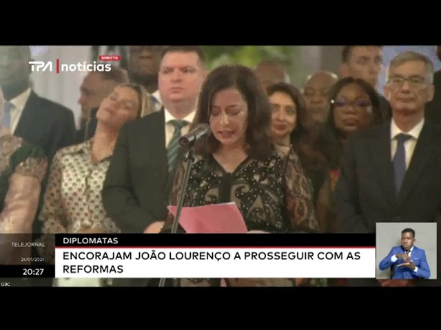 Diplomatas encorajam João Lourenço a prosseguir com as reformas