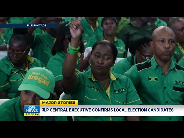 JLP Central Executive Confirms Local Election Candidates |CVM News Jan 14, 2024 | CVMTV