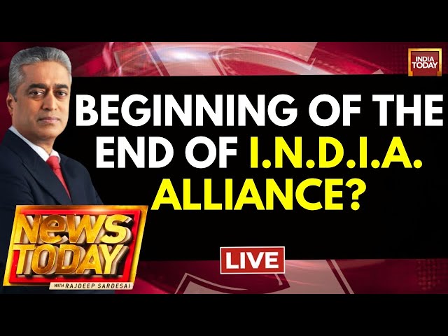 Newstoday With Rajdeep Sardesai LIVE: Big Jolt To Congress Ahead Of 2024 Elections LIVE News