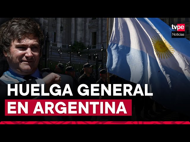 Argentina: masiva manifestación contra las reformas del presidente Javier Milei