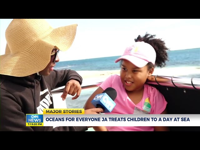 Oceans For Everyone JA Treats Children To A Day At Sea| CVM News Jan 14, 2024 | CVMTV