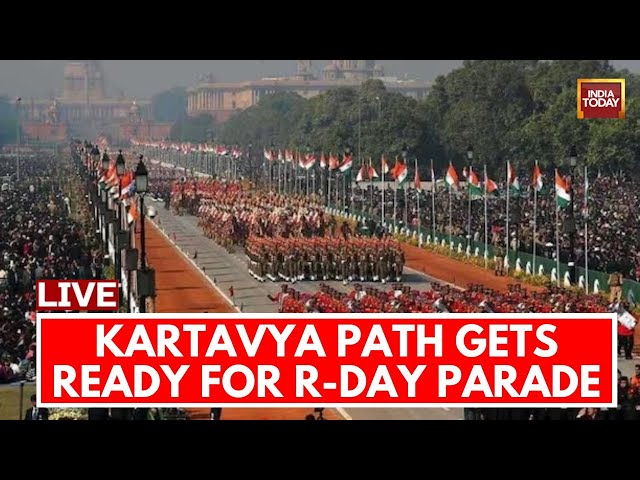 Republic Day 2024 LIVE: Rehearsals Underway At Kartavya Path | Republic Day Parade | India Today