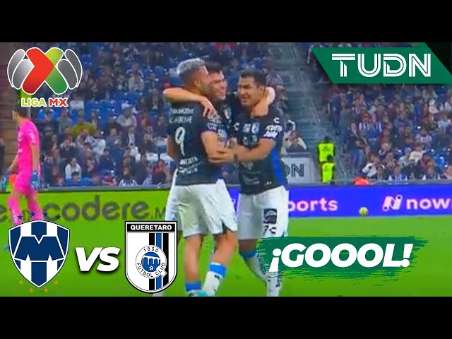 ¡SORPRESA! Gol de Gallos | Monterrey 1-1 Querétaro | Liga Mx - CL2024 J4 | TUDN