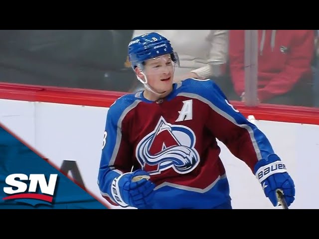⁣Cale Makar Sets An Avalanche Franchise Record With A Wicked Wrister