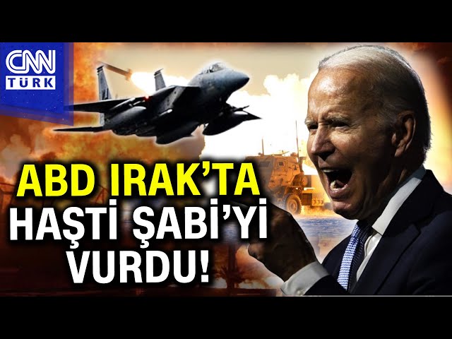 Joe Biden Talimatı Verdi! ABD'den Irak'a Füze Saldırısı... #Haber