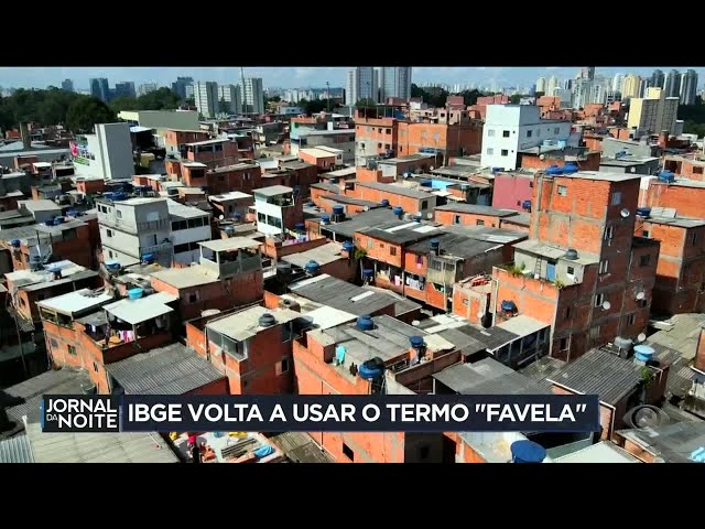 IBGE volta a usar o termo "favela"