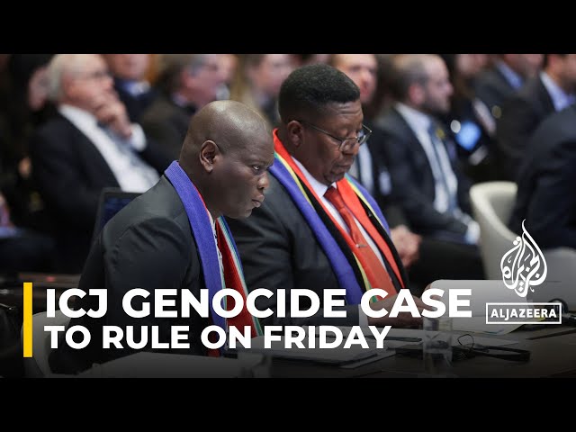 ICJ to issue order in South Africa genocide case this week