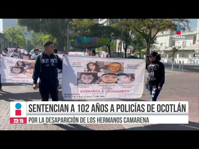 Sentencian a 102 años de prisión a policías de Ocotlán