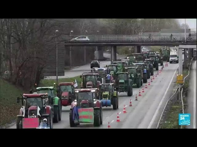 Le mouvement des agriculteurs se durcit • FRANCE 24