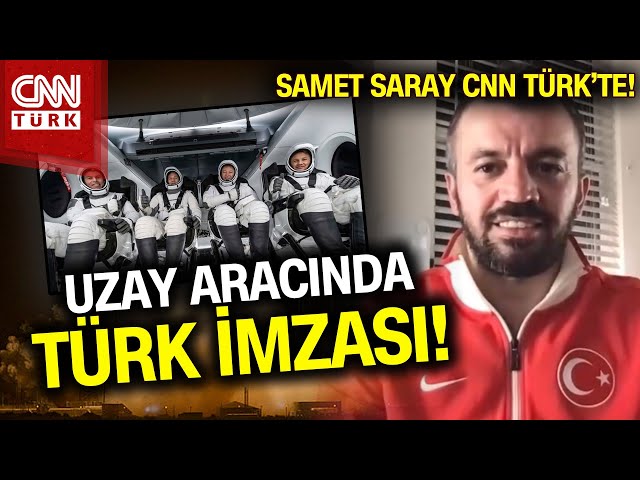 Uzay Aracı Dragon'u Yapan Türk Teknisyen Samet Saray CNN Türk'te! İşte Samet Saray'ın