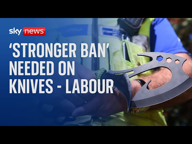 Labour urges 'much stronger ban' on zombie knives