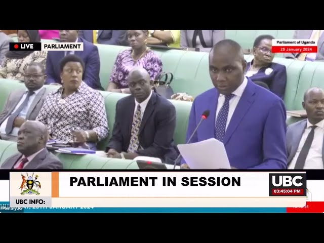 LIVE:  PARLIAMENT IN SESSION | 25TH JANUARY 2024.