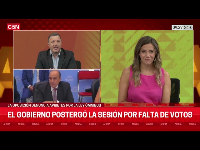 APRIETE a los GOBERNADORES por la LEY ÓMNIBUS: FRANCOS QUISO SALIR a ACLARAR Y OSCURECIÓ