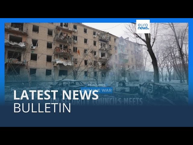 Latest news bulletin | January 25th – Midday