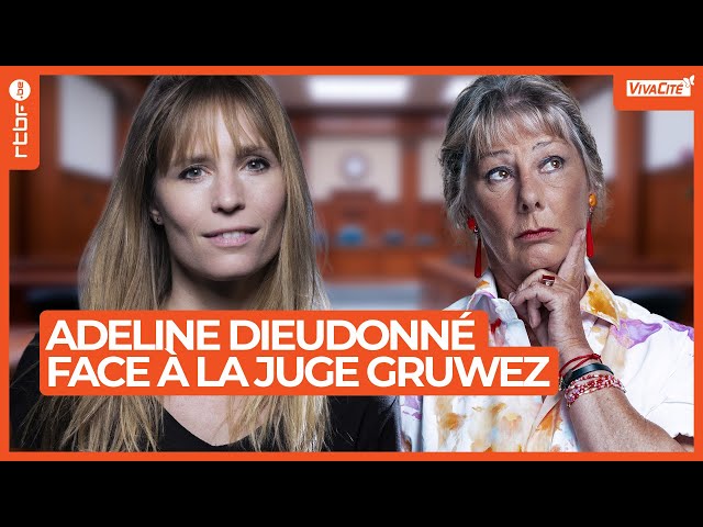 Adeline Dieudonné face à la juge Anne Gruwez