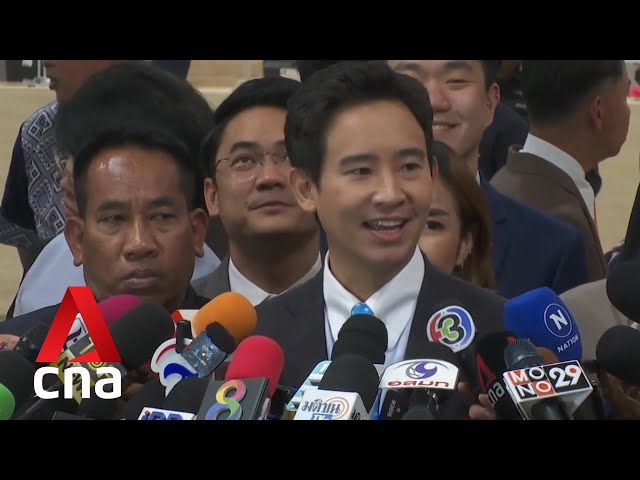 Thai opposition lawmaker Pita Limjaroenrat returns to parliament