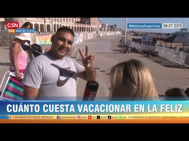 MAR del PLATA: CUÁNTO CUESTA VACACIONAR en "LA FELIZ"