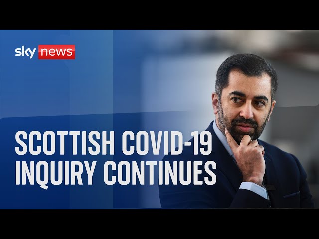 Watch live: Humza Yousaf gives evidence at Scottish Covid-19 Inquiry