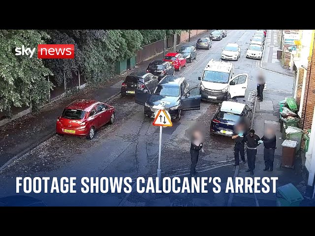 New video shows Nottingham killer Valdo Calocane's arrest