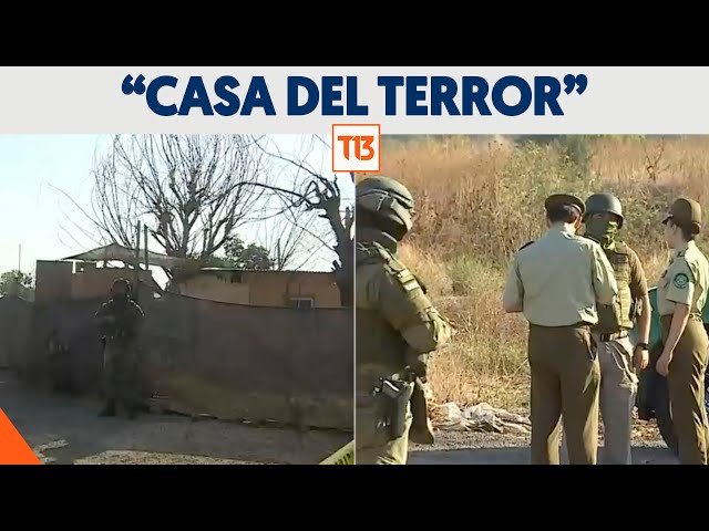 Carabineros descubre segunda "casa del terror" vinculada al Tren de Aragua en Maipú