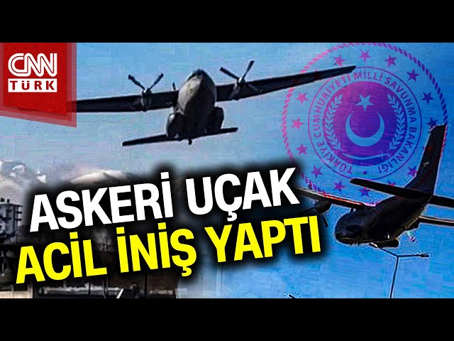 MSB Duyurdu: Kayseri'de Askeri Uçak Acil İniş Yaptı #Haber