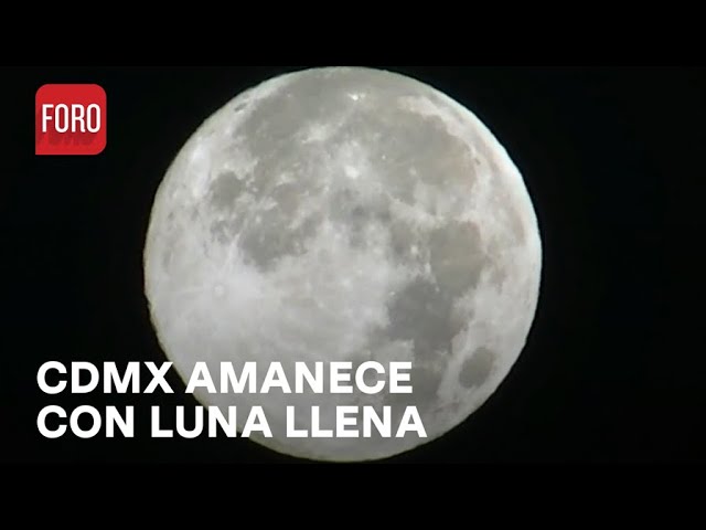 Primera luna llena del 2024 - Las Noticias