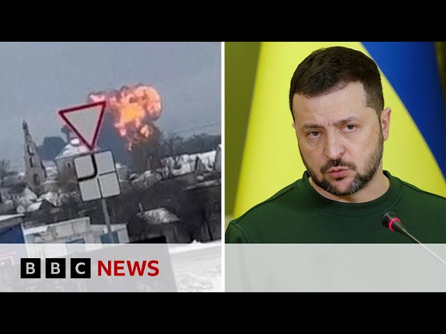 Ukraine calls for investigation after deadly plane crash in Russia | BBC News