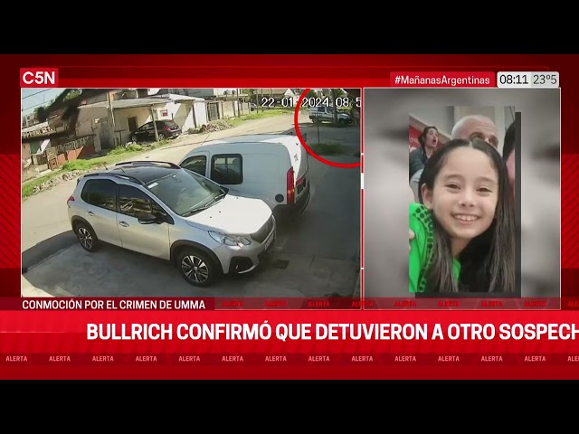 CRIMEN de UMMA: PATRICIA BULLRICH CONFIRMÓ que DETUVIERON OTRO SOSPECHOSO