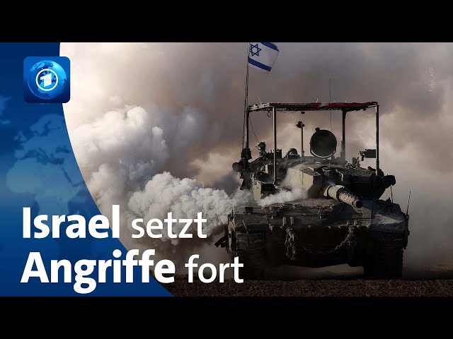 Israel setzt Angriffe im Gazastreifen fort